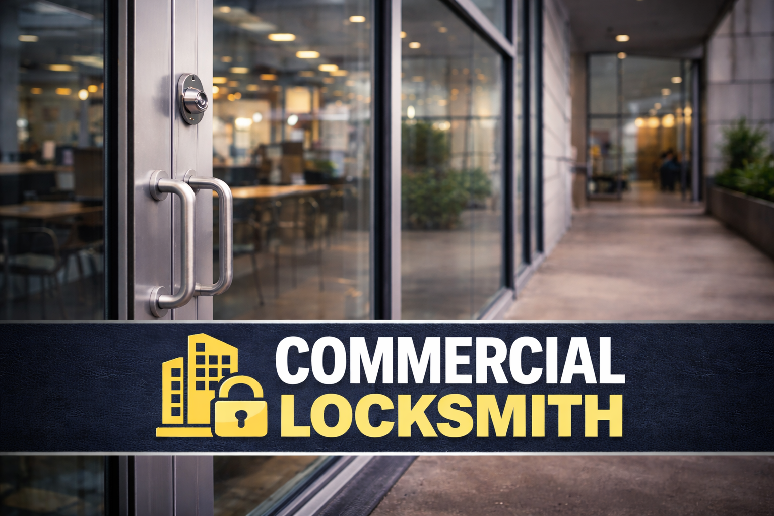 skilled commercial lock installation by 24/7 Royal Locksmith