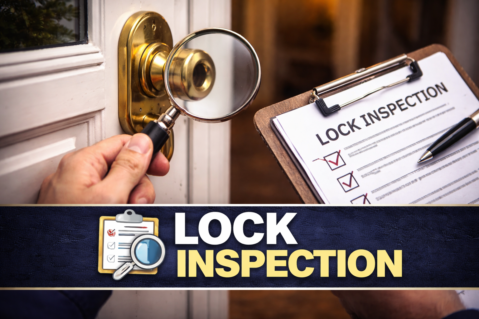 Professional lock inspection services by 24/7 Royal Locksmith