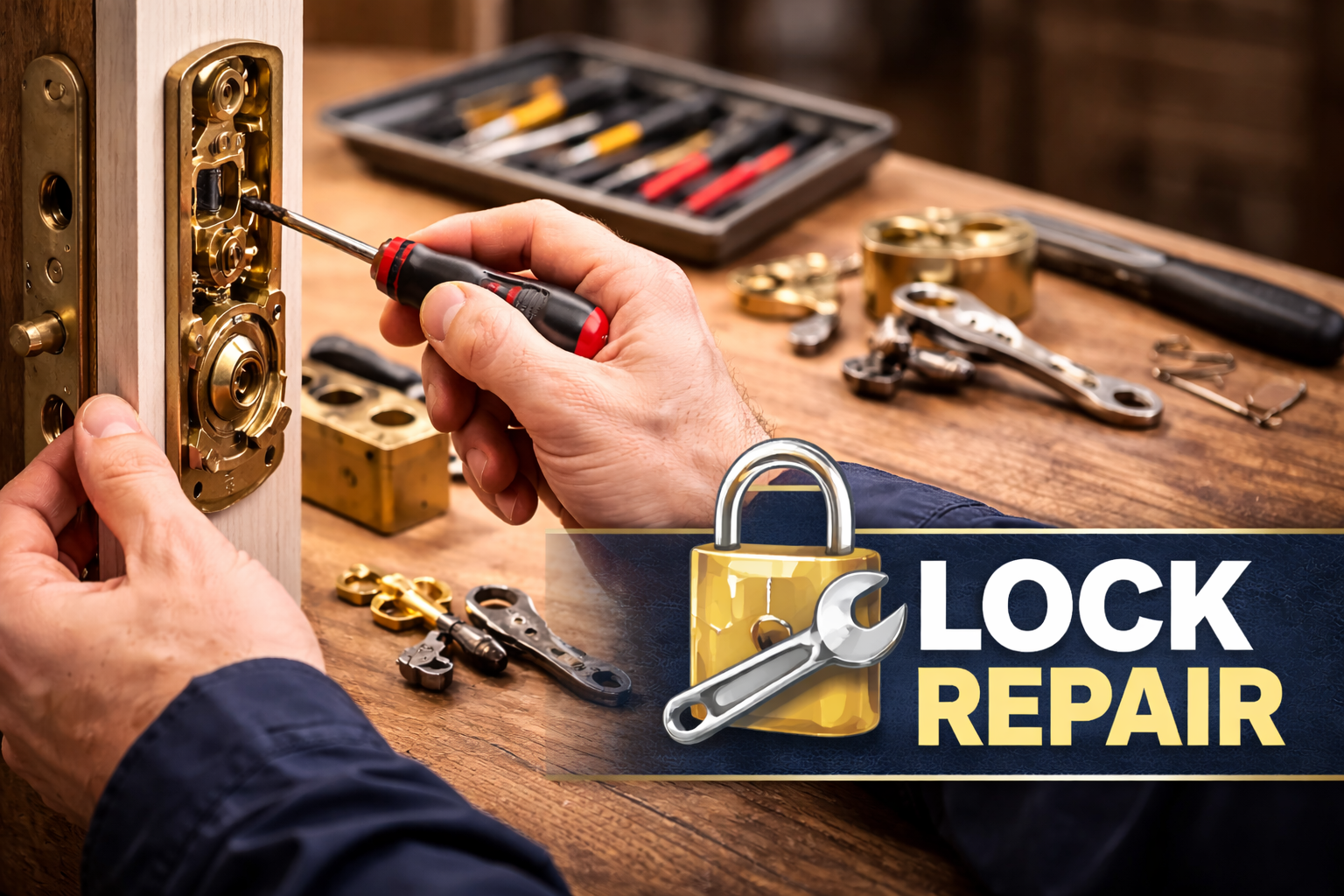 skilled lock repair services by 24/7 Royal Locksmith